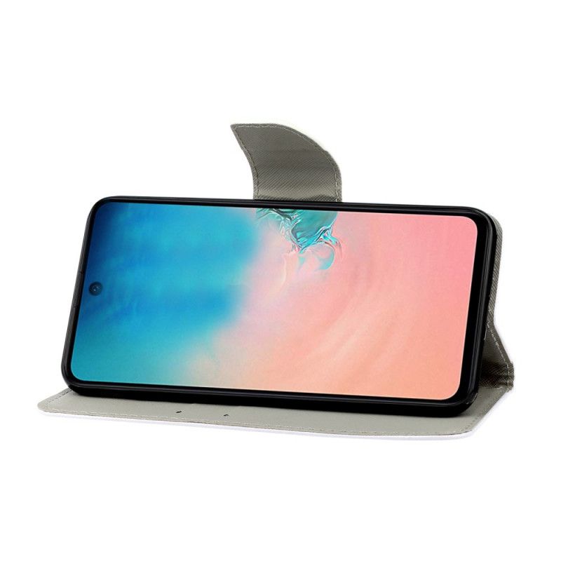 Flip Cover Samsung Galaxy Note 20 Ultra Kat Rører Mig Ikke Med Rem