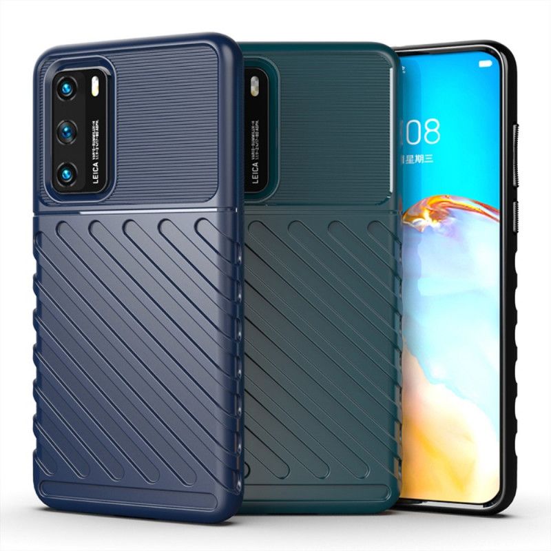 Cover Huawei P40 Sort Mobilcover Torden Serie