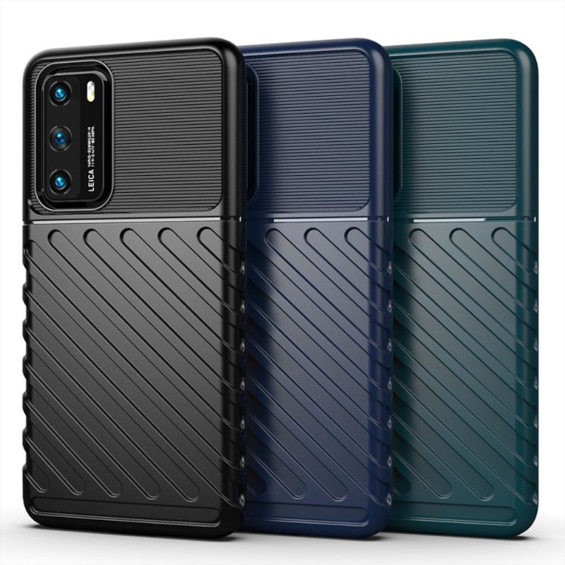 Cover Huawei P40 Sort Mobilcover Torden Serie