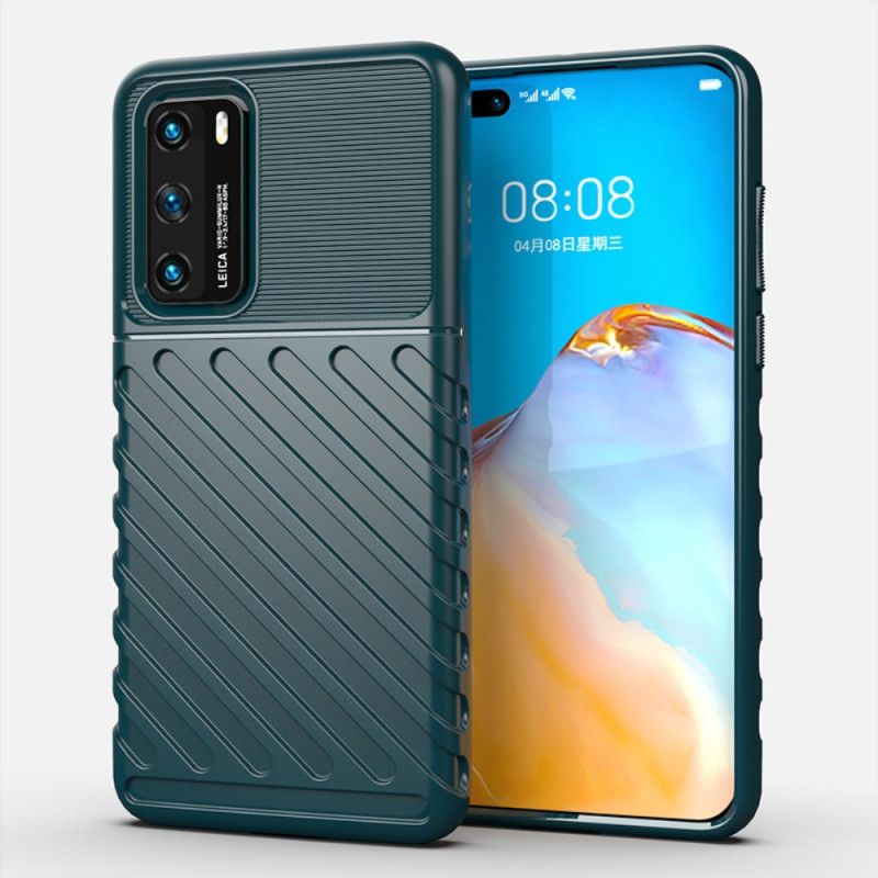 Cover Huawei P40 Sort Mobilcover Torden Serie