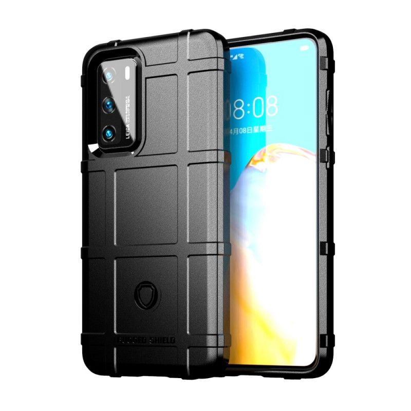 Cover Huawei P40 Sort Robust Skjold