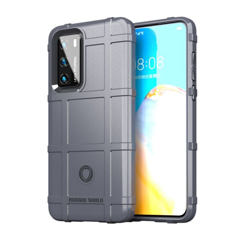 Cover Huawei P40 Sort Robust Skjold