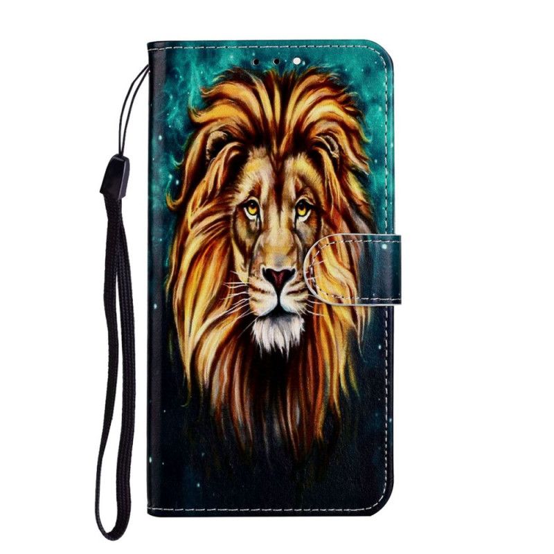 Flip Cover Læder Huawei P40 Løvehår