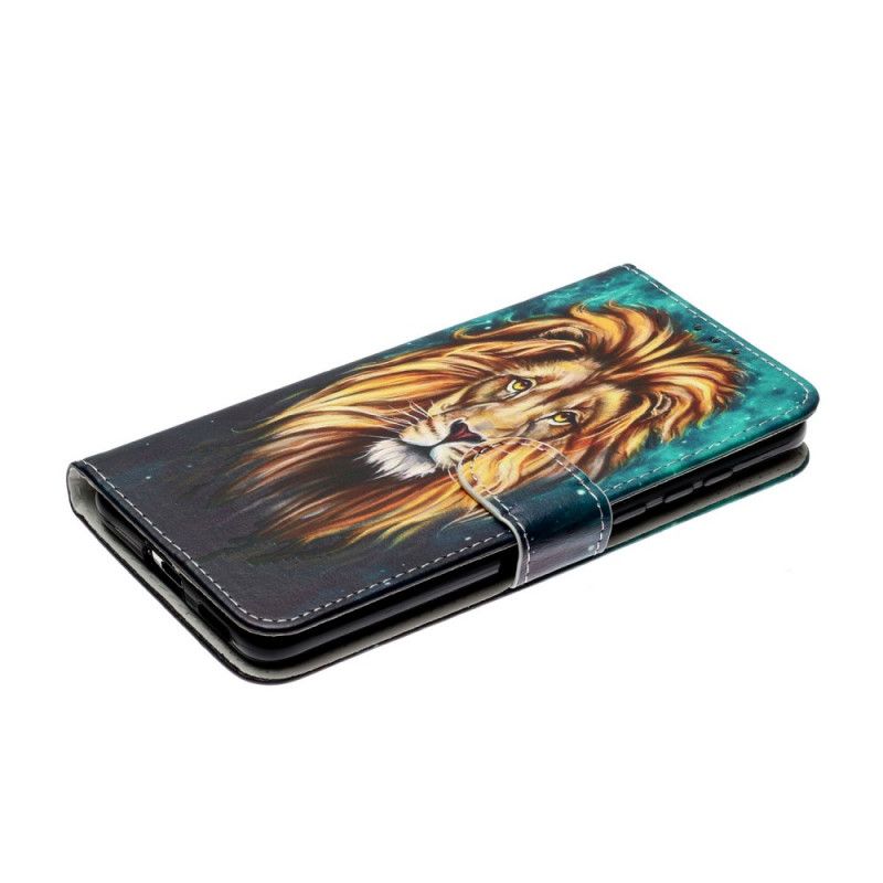 Flip Cover Læder Huawei P40 Løvehår