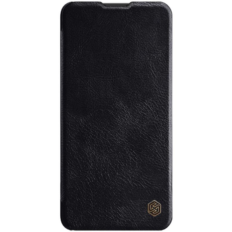 Læder Cover for Huawei P40 Sort Qin Serie Nillkin