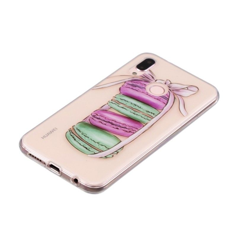 Cover Huawei P20 Lite Gennemsigtige Gourmetmakroner
