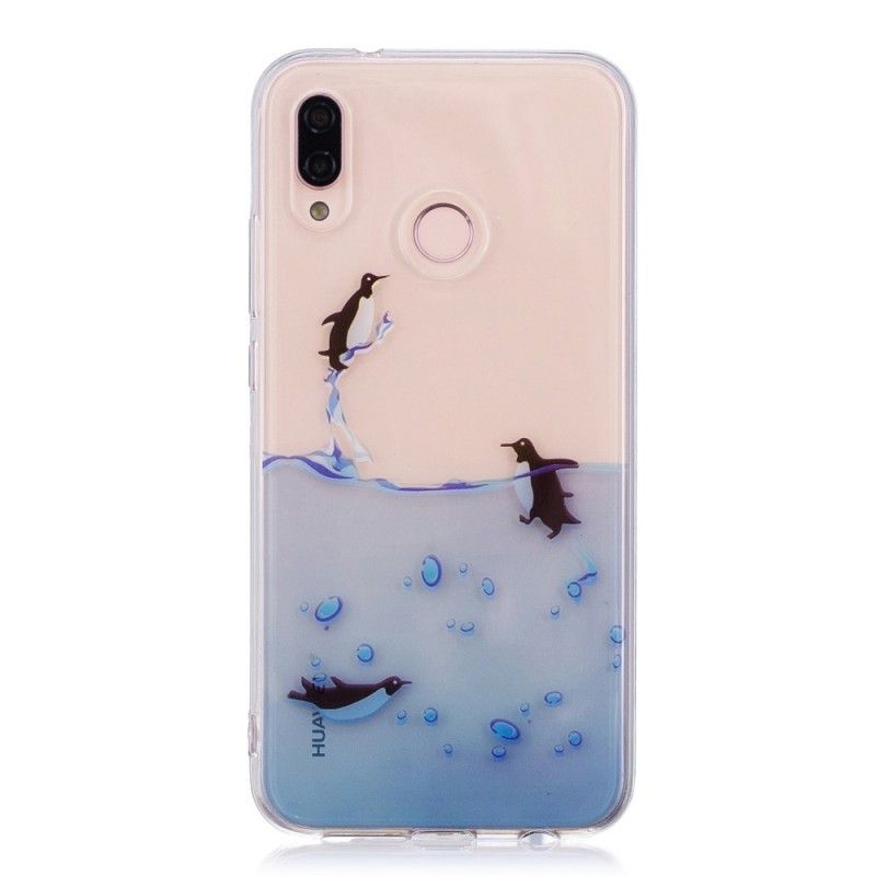 Cover Huawei P20 Lite Gennemsigtigt Pingvinspil