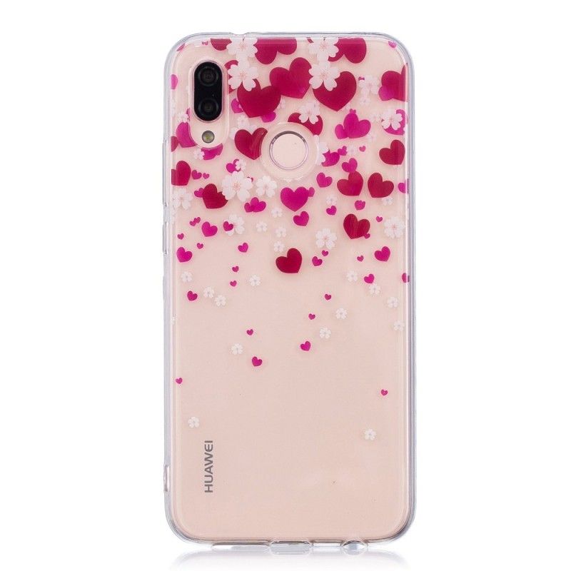 Cover Huawei P20 Lite Hjerteregn