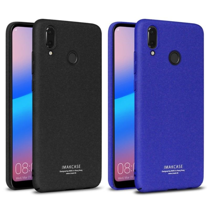 Cover Huawei P20 Lite Mørkeblå Ring