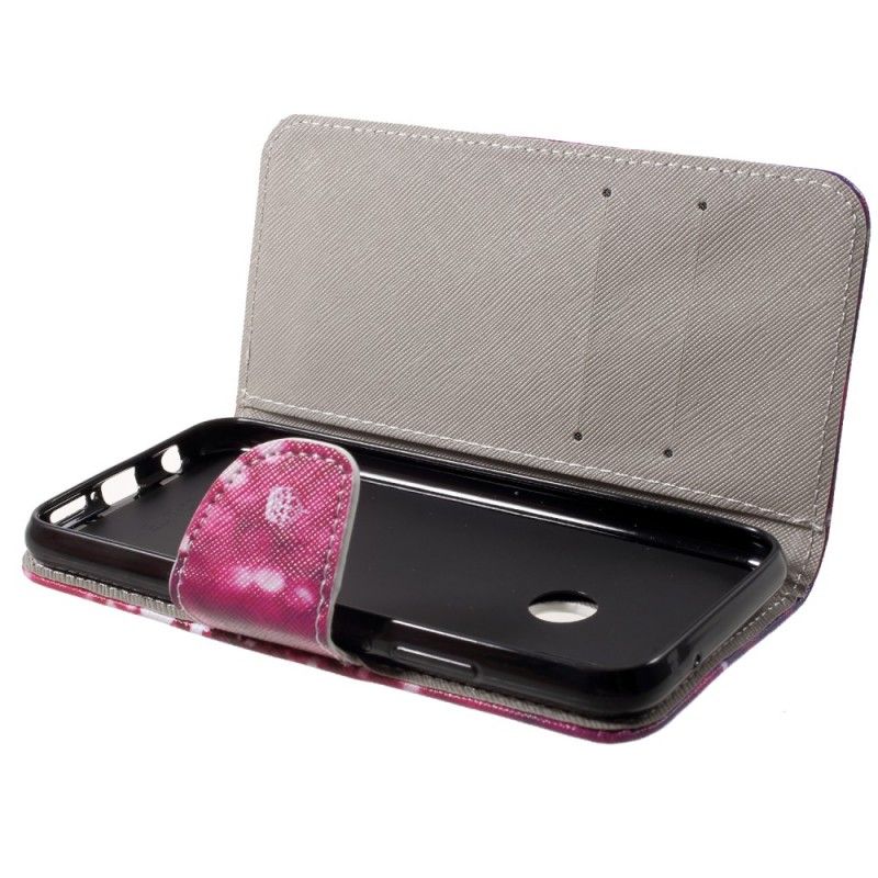 Flip Cover Huawei P20 Lite Mobilcover Hold Roen Og Gnisten