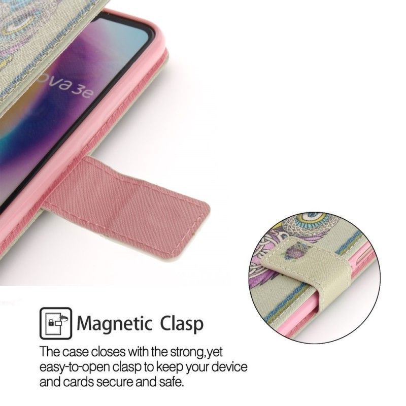 Flip Cover Huawei P20 Lite Mobilcover Stammeugle