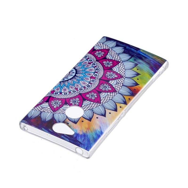 Cover Sony Xperia XA2 Fluorescerende Mandala