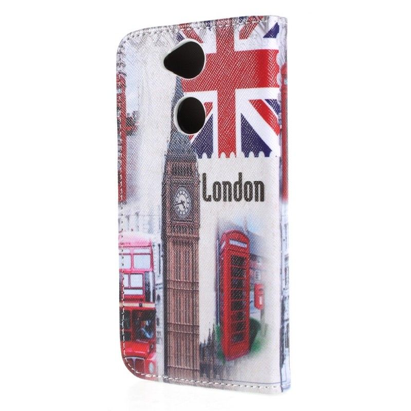 Flip Cover Læder for Sony Xperia XA2 London Liv