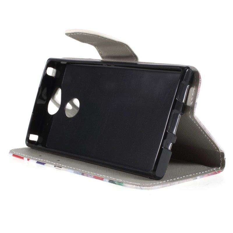 Flip Cover Læder for Sony Xperia XA2 London Liv