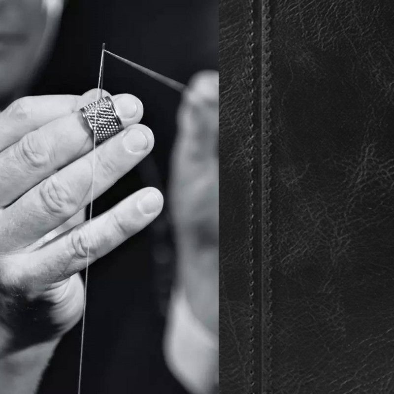 Cover Huawei Y5p Rød Mobilcover Søm I Læderstil