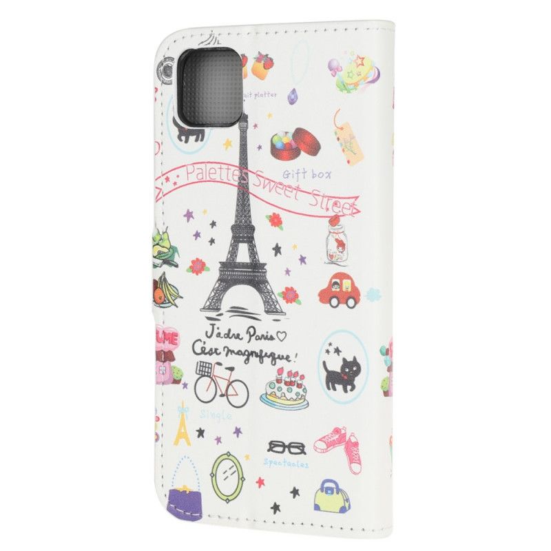 Flip Cover Huawei Y5p Jeg Elsker Paris