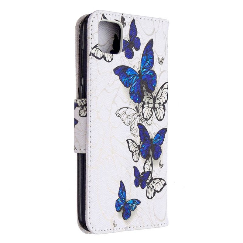 Flip Cover Huawei Y5p Mobilcover Kongesommerfugle