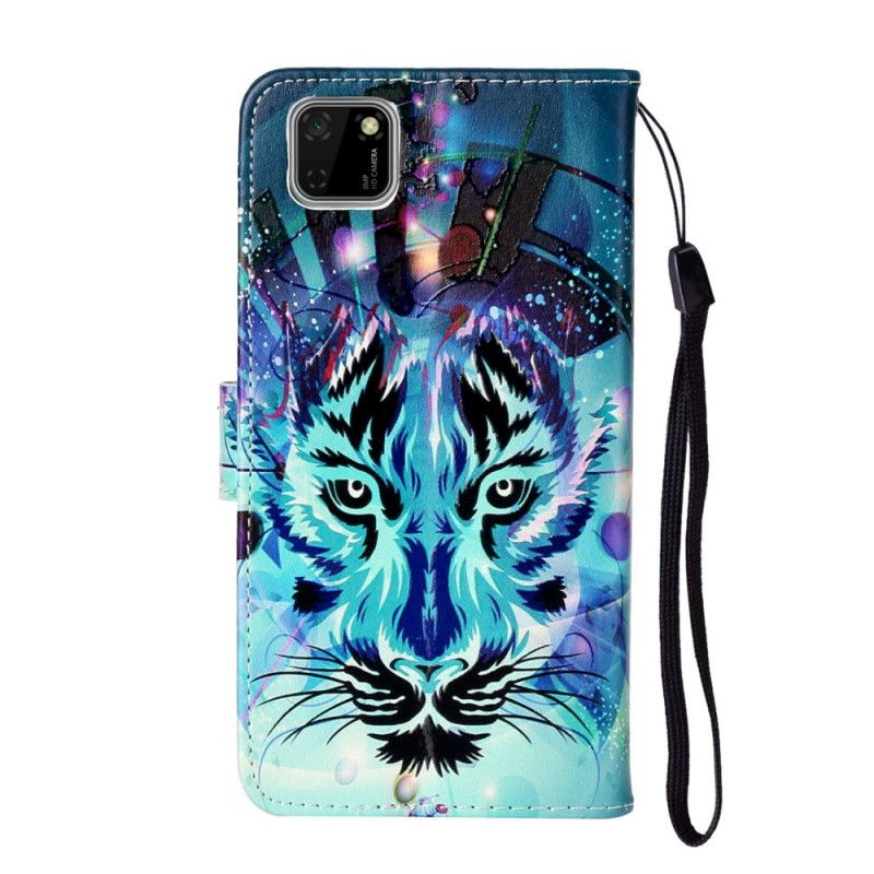 Flip Cover Læder for Huawei Y5p Istiger