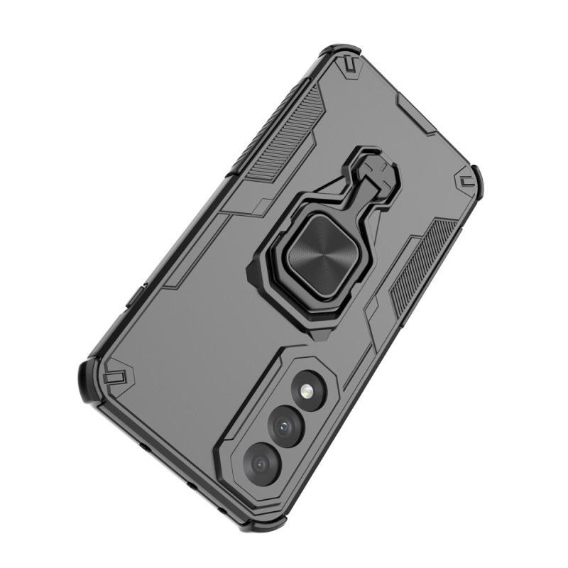 Cover Oneplus Nord 5 Ultraholdbar Med Roterende Stativ