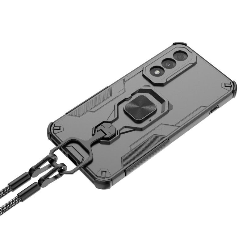 Cover Oneplus Nord 5 Ultraholdbar Med Roterende Stativ