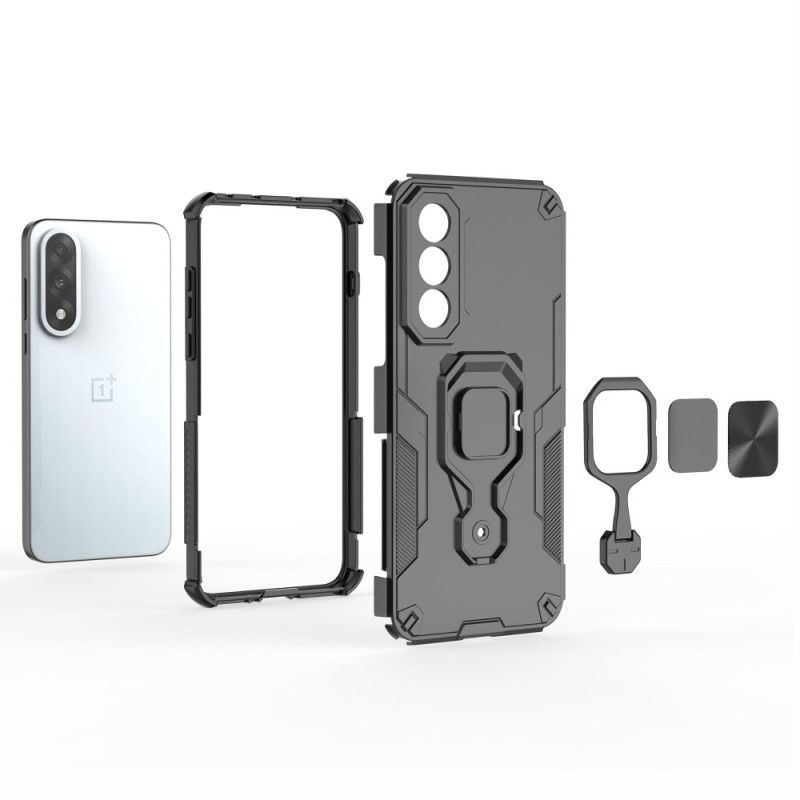 Cover Oneplus Nord 5 Ultraholdbar Med Roterende Stativ