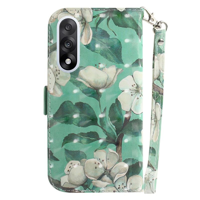 Flip Cover Oneplus Nord 5 Akvarelblomster