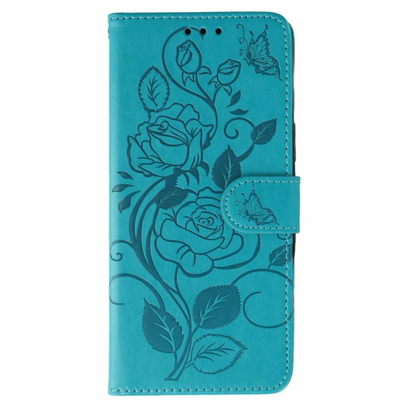 Flip Cover Oneplus Nord 5 Blomsterprint