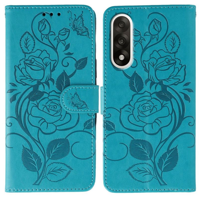 Flip Cover Oneplus Nord 5 Blomsterprint