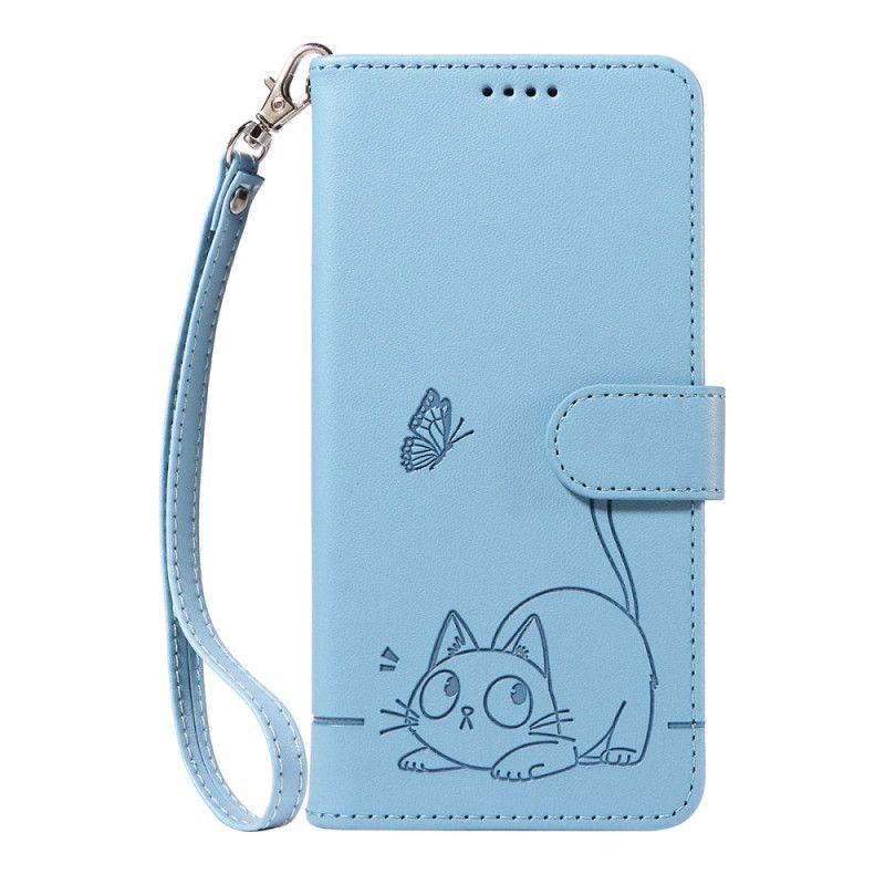 Flip Cover Oneplus Nord 5 Grafisk Kat