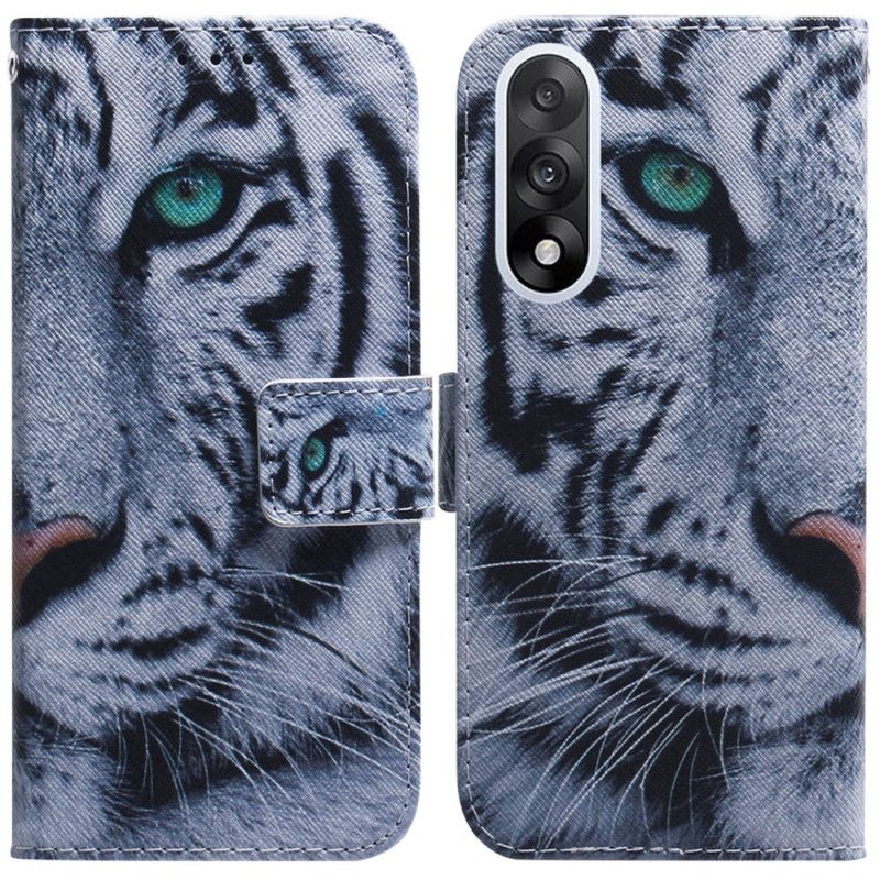 Flip Cover Oneplus Nord 5 Hvid Tiger