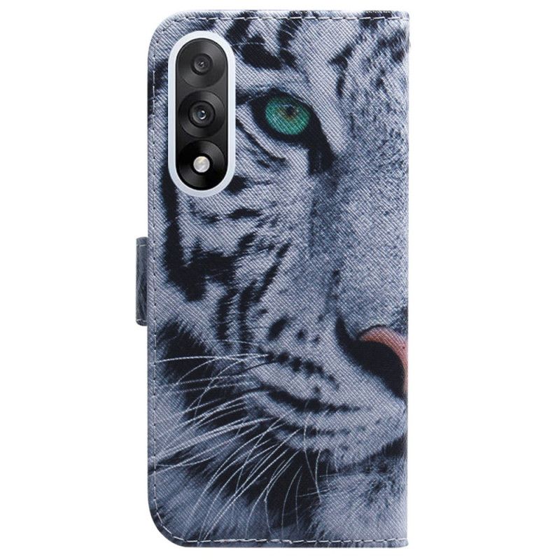 Flip Cover Oneplus Nord 5 Hvid Tiger