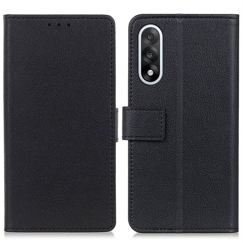 Flip Cover Oneplus Nord 5 Klassisk Sort