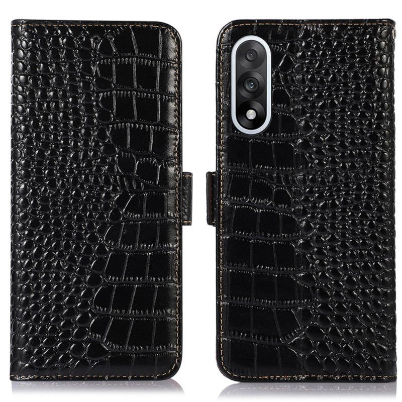 Flip Cover Oneplus Nord 5 Krokodilletekstur