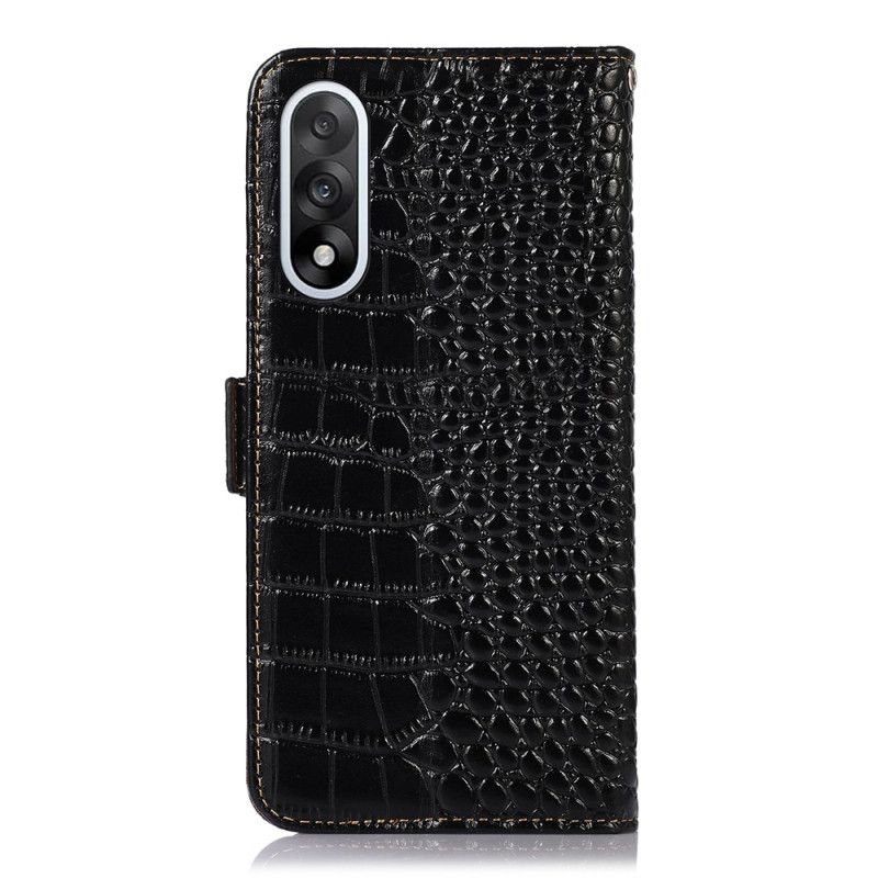 Flip Cover Oneplus Nord 5 Krokodilletekstur
