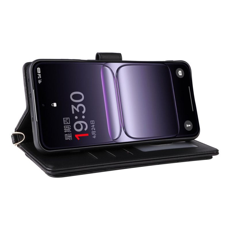 Flip Cover Oneplus Nord 5 Quiltet Med Skulderrem