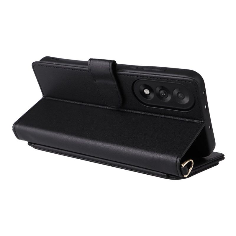 Flip Cover Oneplus Nord 5 Quiltet Med Skulderrem