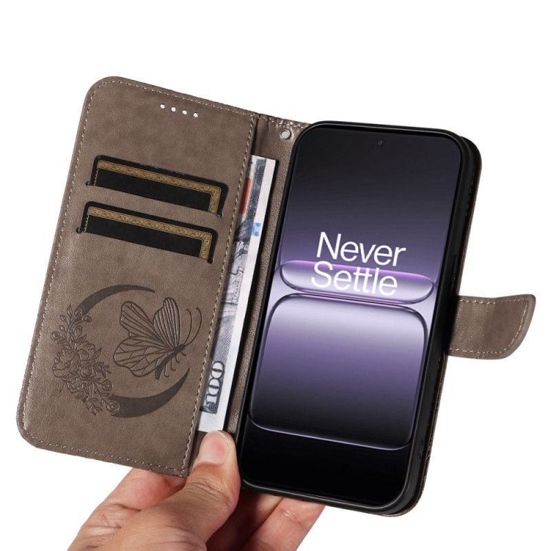 Flip Cover Oneplus Nord 5 Sommerfugledesign