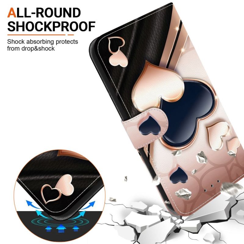 Flip Cover Oneplus Nord 5 To Hjerter