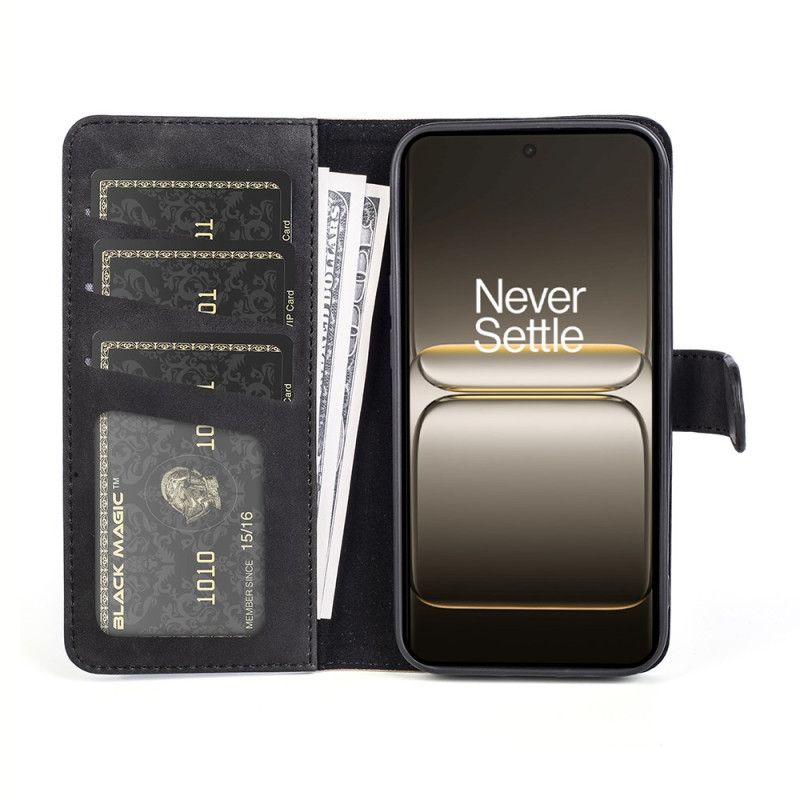 Flip Cover Til Oneplus Nord 5 Tofarvet Bølget