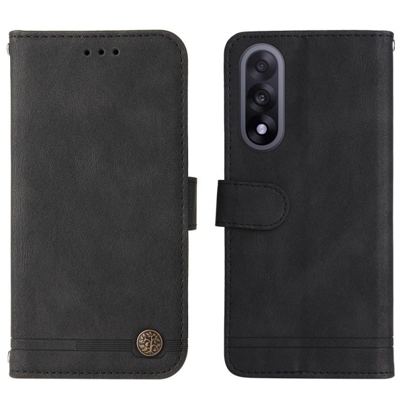 Flip Cover Til Oneplus Nord 5 Vintage Ruskindseffekt