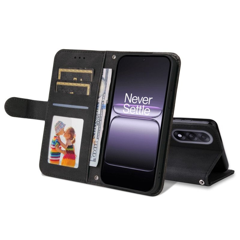 Flip Cover Til Oneplus Nord 5 Vintage Ruskindseffekt