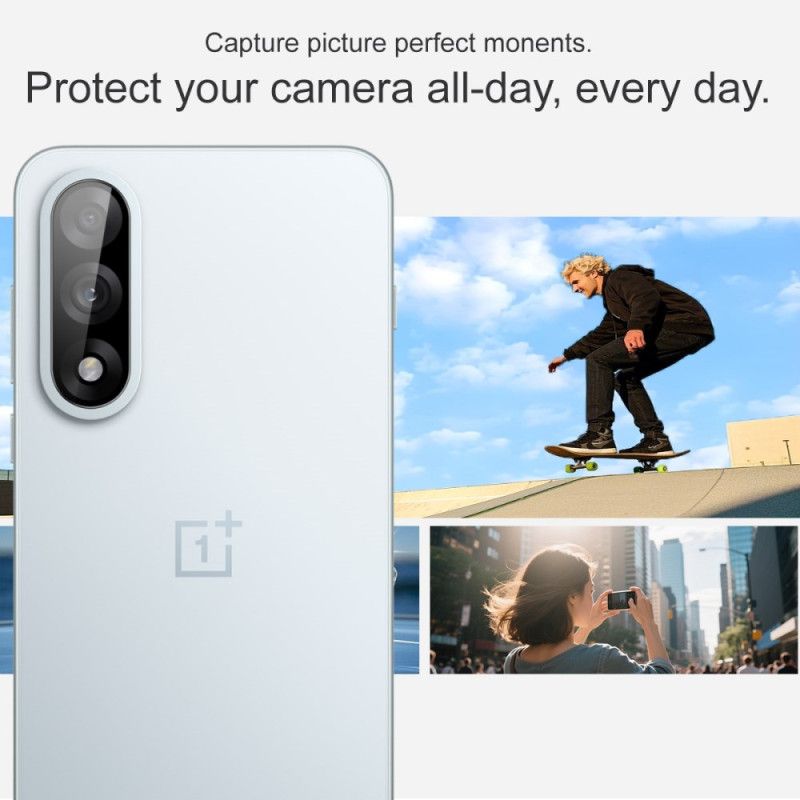 Imak Hærdet Glaslinsebeskytter Til Oneplus Nord 5 (sort Version)