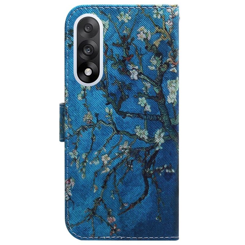 Læder Cover Oneplus Nord 5 Blomstrende Grene