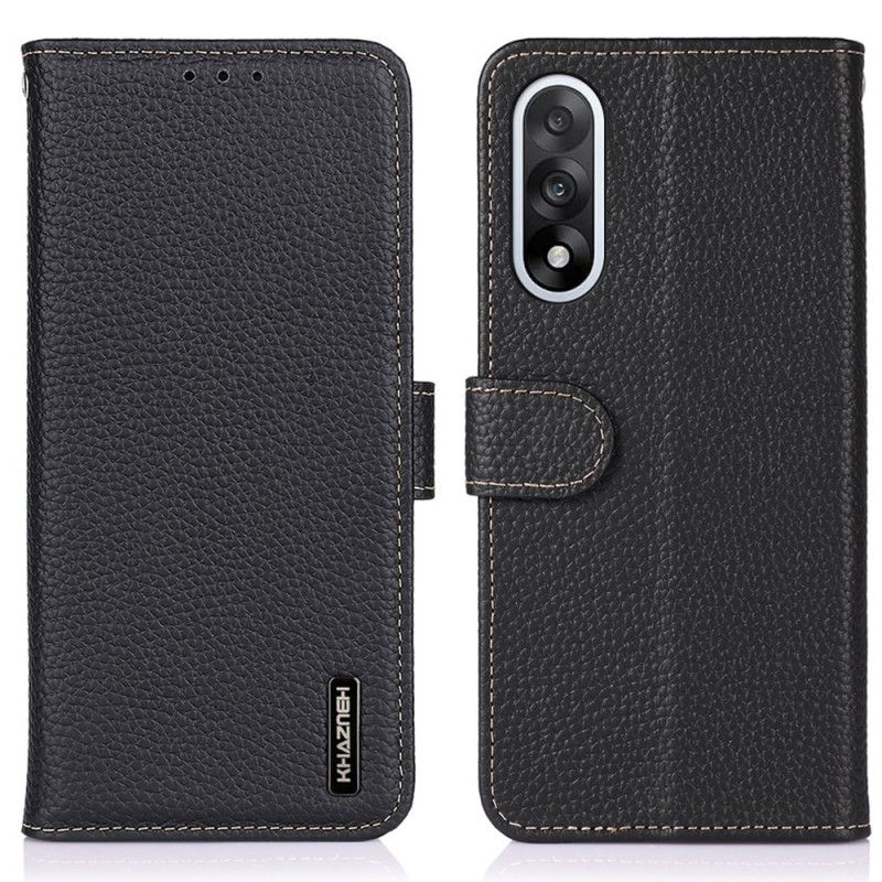 Læder Cover Oneplus Nord 5 Khazneh Tekstureret Læder