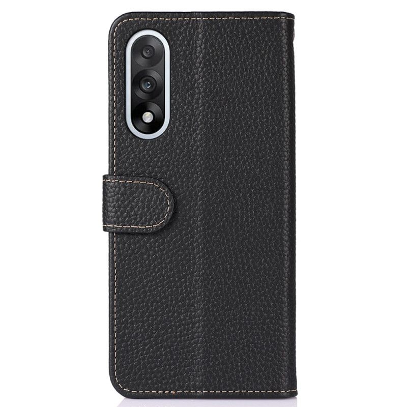 Læder Cover Oneplus Nord 5 Khazneh Tekstureret Læder