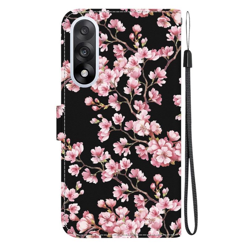 Læder Cover Oneplus Nord 5 Telefon Etui Blommeblomster