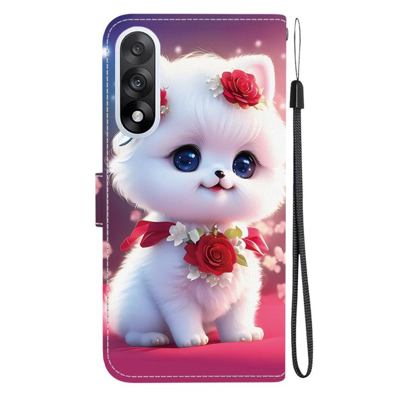 Læder Cover Oneplus Nord 5 Telefon Etui Blomsterkilling