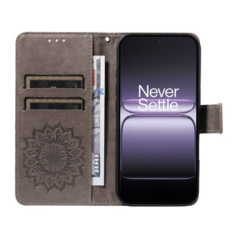 Læder Cover Oneplus Nord 5 Telefon Etui Mandala