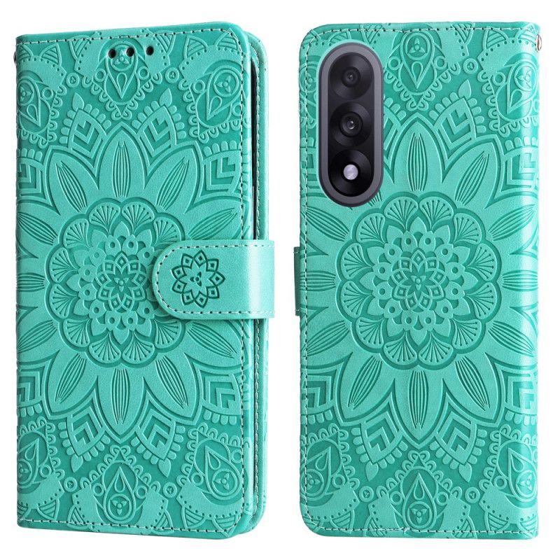 Læder Cover Oneplus Nord 5 Telefon Etui Mandala