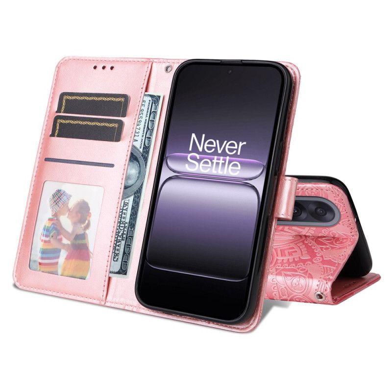 Læder Cover Oneplus Nord 5 Telefon Etui Mandala